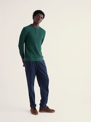 Seasalt Cornwall Green Brigantine Long Sleeve Top - Image 1 of 5