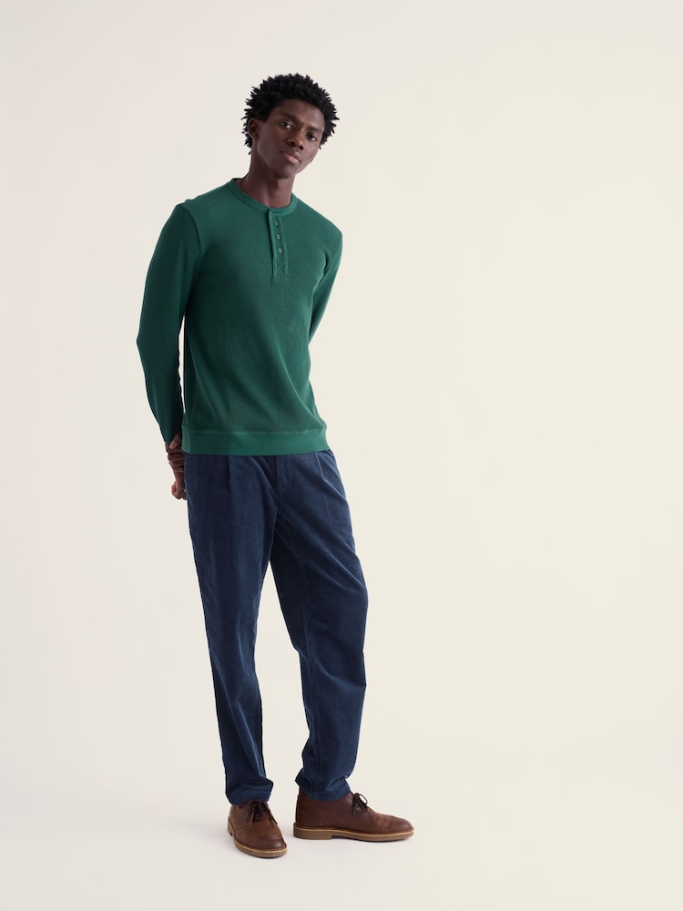 Seasalt Cornwall Green Brigantine Long Sleeve Top - Image 1 of 5 Seasalt Cornwall Green Brigantine Long Sleeve Top - Image 1 of 5