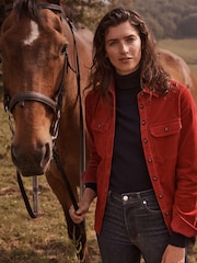 Boden Red Straight Cord Shirt - Image 1 of 6