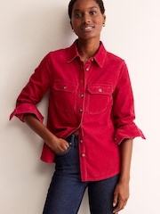 Boden Red Straight Cord Shirt - Image 4 of 6