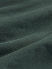 Dark Petrol Green Regular Tapered Stretch Utility Cargo Trousers - Image 9 of 9