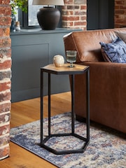 Natural Jefferson Pine Side Table - Image 1 of 5