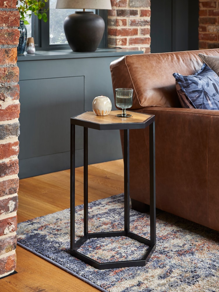 Natural Jefferson Pine Side Table - Image 1 of 5