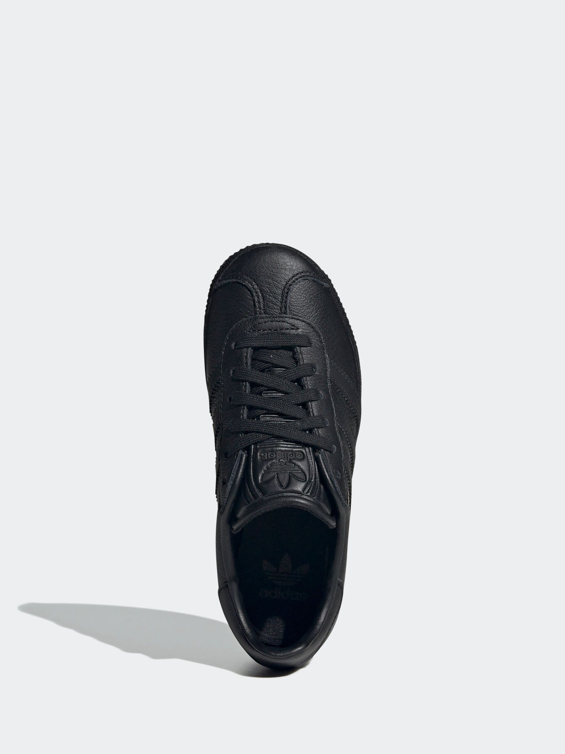 Buy adidas Originals Dark Black Gazelle Junior Trainers from Next Germany