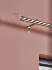 Chrome 28mm Isabel Extendable Curtain Pole Kit - Image 1 of 5