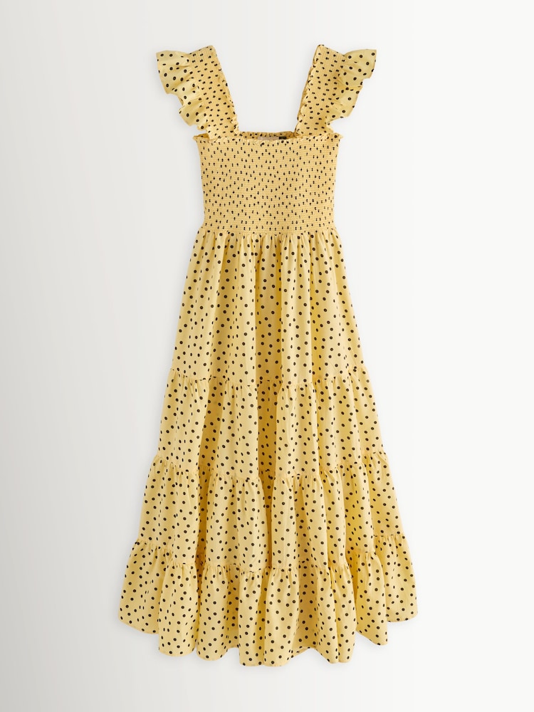 Rixo Yellow Kendall Dress - Image 6 of 6 Rixo Yellow Kendall Dress - Image 6 of 6