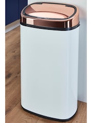 Tower White Sensor Lid 58L White Bin - Image 1 of 3