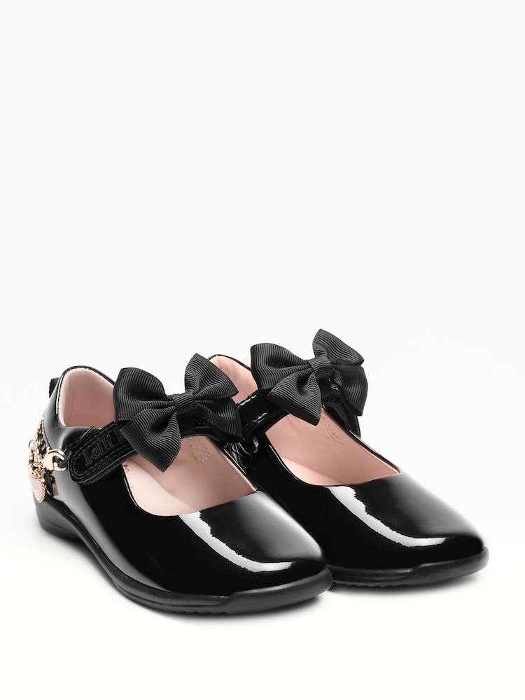 Buty Lelli Kelly w stylu Mary Jane z zawieszkami w kształcie serca i łańcuszkiem - Image 3 of 5