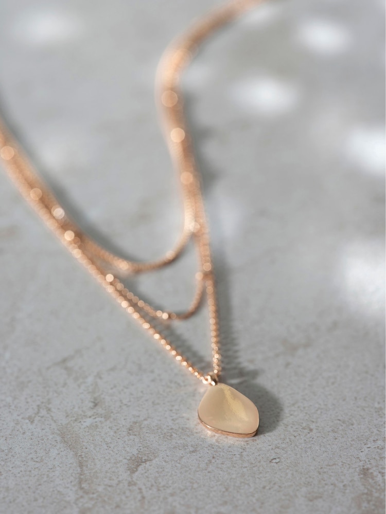 Mint Velvet Gold Tone Layered Necklace - Image 1 of 4