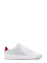 Nike Red/White Court Royale 2 Trainers - Image 1 of 10