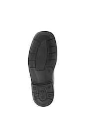 Pavers Black Pavers Wide Fit Leather Slip On Black Shoes - Image 5 of 5