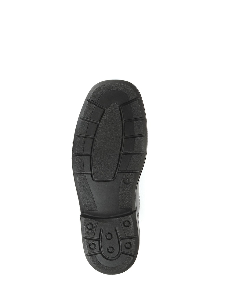 Pavers Black Pavers Wide Fit Leather Slip On Black Shoes - Image 5 of 5 Pavers Black Pavers Wide Fit Leather Slip On Black Shoes - Image 5 of 5