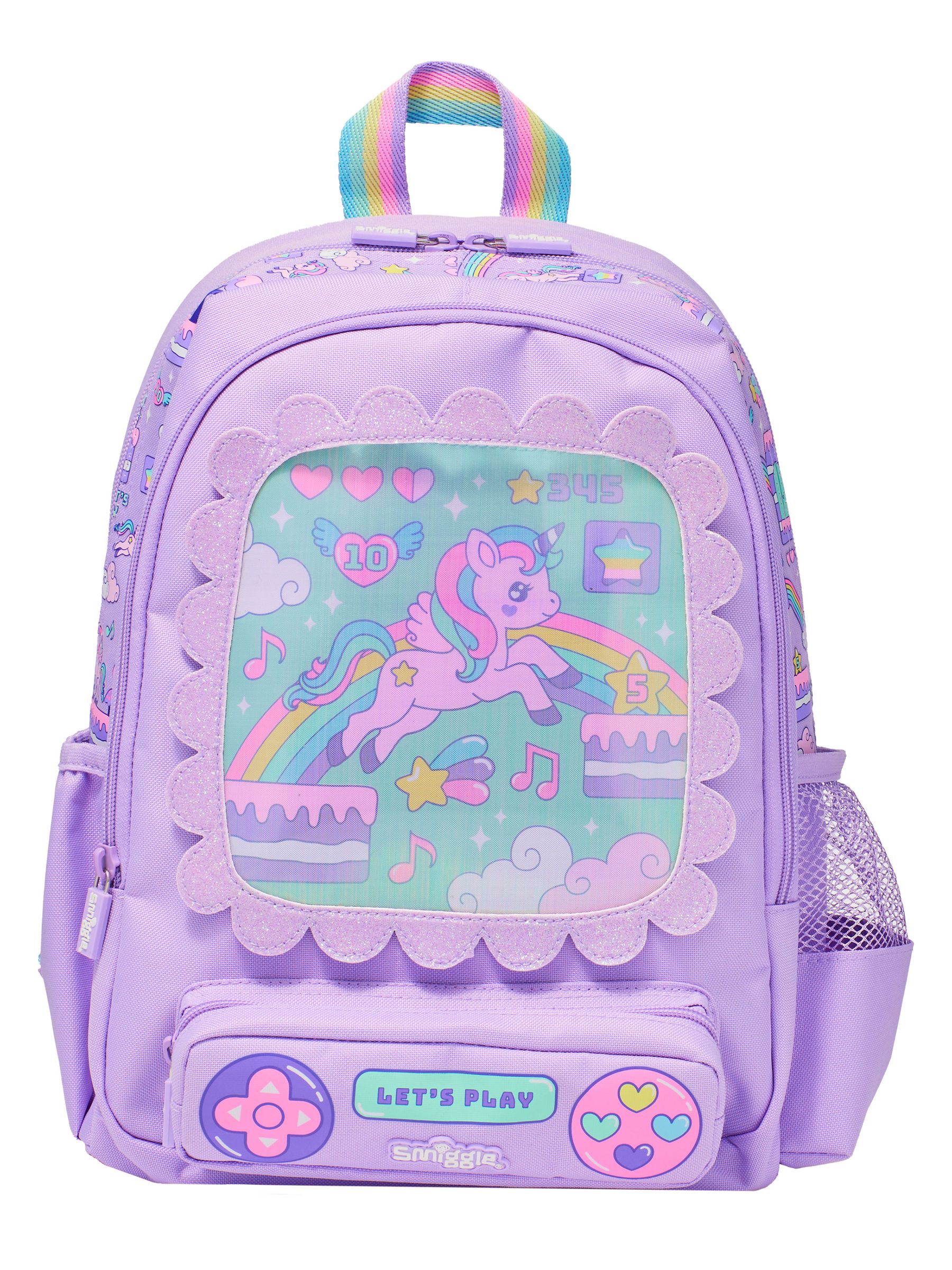 Buy Smiggle Purple Junior Lets Play Character Backpack from Next Austria