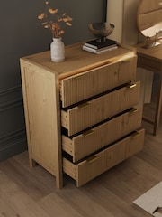 XR Living Wild Oak Dakota Chest Of Drawers With App Control Light - Image 5 of 6