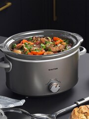 Salter Silver Cosmos Slow Cooker 3.5L - Image 1 of 4