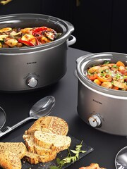 Salter Silver Cosmos Slow Cooker 3.5L - Image 4 of 4