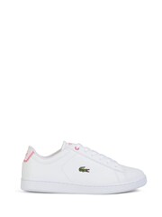 Lacoste Junior Carnaby Evo White Trainers - Image 1 of 4
