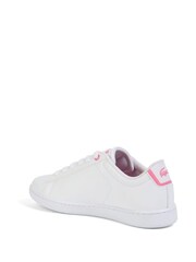 Lacoste Junior Carnaby Evo White Trainers - Image 3 of 4