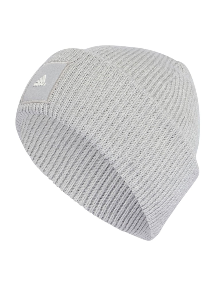 adidas Grey adidas Pink Wide Cuff Beanie - Image 1 of 4