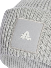adidas Grey adidas Pink Wide Cuff Beanie - Image 3 of 4