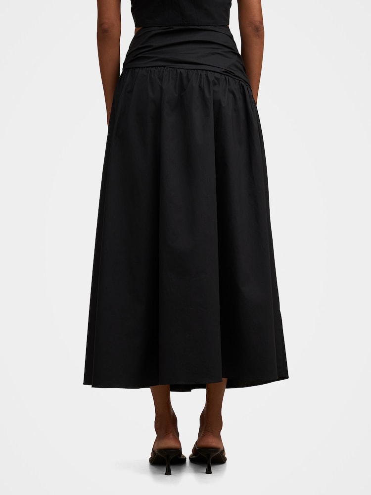 Forever New Black Dottie Petite Hardware Maxi Skirt - Image 2 of 5