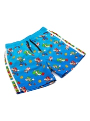 Vanilla Underground Blue Super Mario Bros Licencing Swim Shorts - Boys - Image 2 of 5