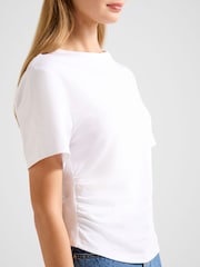 Forever New White Saskia Boxy T-Shirt - Image 3 of 5
