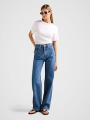 Forever New White Saskia Boxy T-Shirt - Image 5 of 5