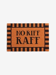 Black No Riff Raff Doormat - Image 3 of 4