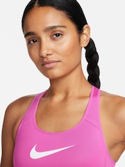 Nike Pink Victory Shape High Support Sports Bra - Image 3 of 6