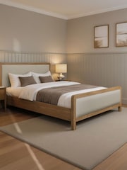 XR Living Ash Natural Leonie Wooden Hidden Ottoman Bed - Image 2 of 6