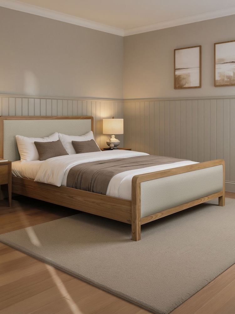 XR Living Ash Natural Leonie Wooden Hidden Ottoman Bed - Image 2 of 6