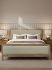 XR Living Ash Natural Leonie Wooden Hidden Ottoman Bed - Image 5 of 6