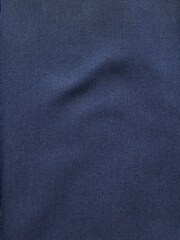 Navy Blue Easy Iron Button Down Short Sleeve Oxford Shirt - Image 7 of 7