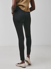 JD Williams Black Skinny Stretch Jeggings - Image 3 of 4