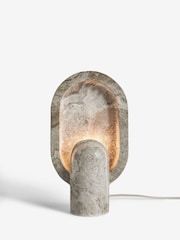 French Connection Grey Stone Rapoko Table Lamp - Image 4 of 4