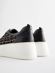 Black Signature Forever Comfort® Chunky Wedge Slip-On Platform Trainers - Image 5 of 6