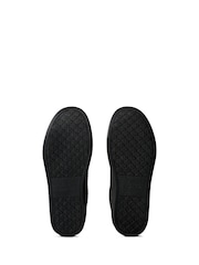 Calvin Klein Black Baseline Leather Signature Trainers - Image 5 of 6