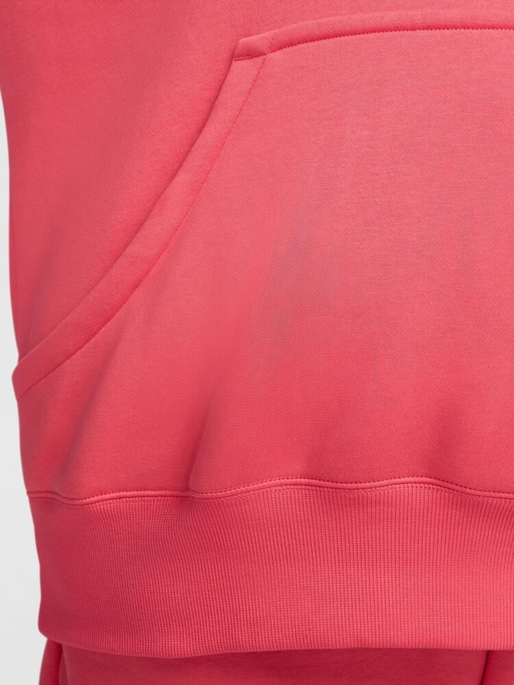 Nike Red Curve Sportswear Phoenix Fleece Oversized Pullover Hoodie - Image 9 of 9