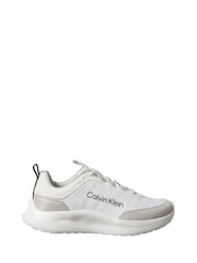 Calvin Klein White Curve Lightweight Runner Trainers - Image 1 of 6