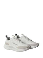 Calvin Klein White Curve Lightweight Runner Trainers - Image 3 of 6