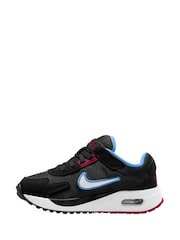 Nike Blue/Black Junior Air Max Solo Trainers - Image 2 of 4