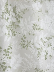 Dreams & Drapes Green 100% Cotton Tiverton Voile Panel - Image 3 of 3