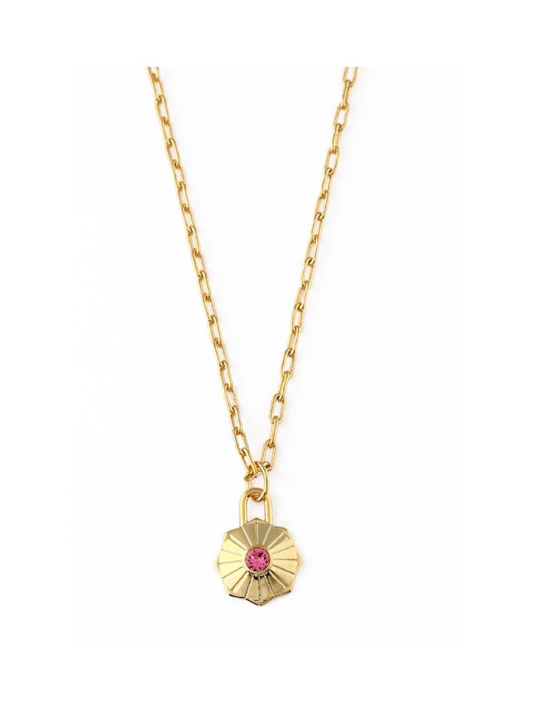Orelia London Plated Birth Disc Necklace - Image 1 of 2