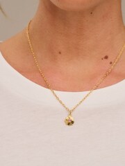 Orelia London Plated Birth Disc Necklace - Image 2 of 2