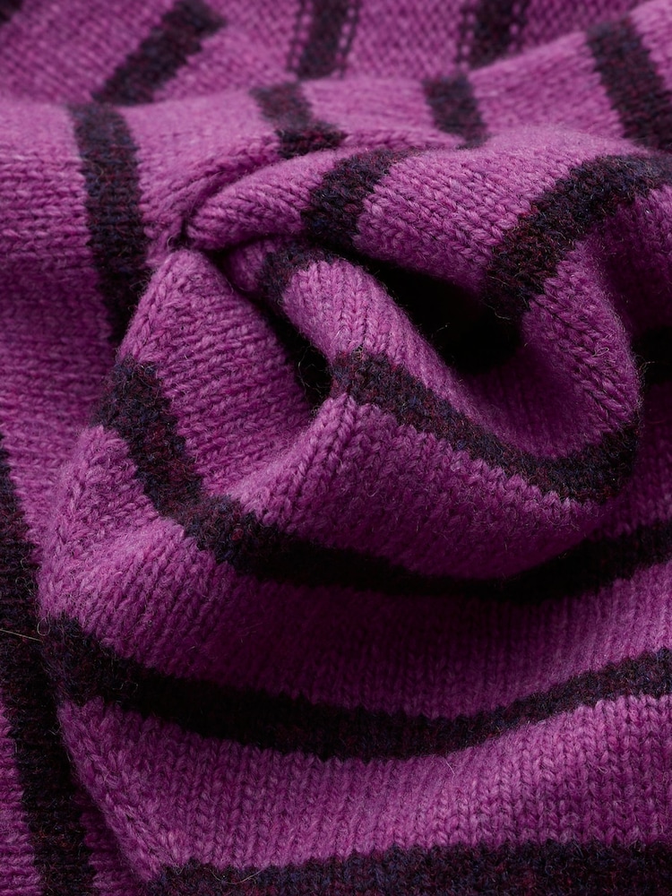 Seasalt Cornwall Purple Annette Scarf - Image 4 of 4