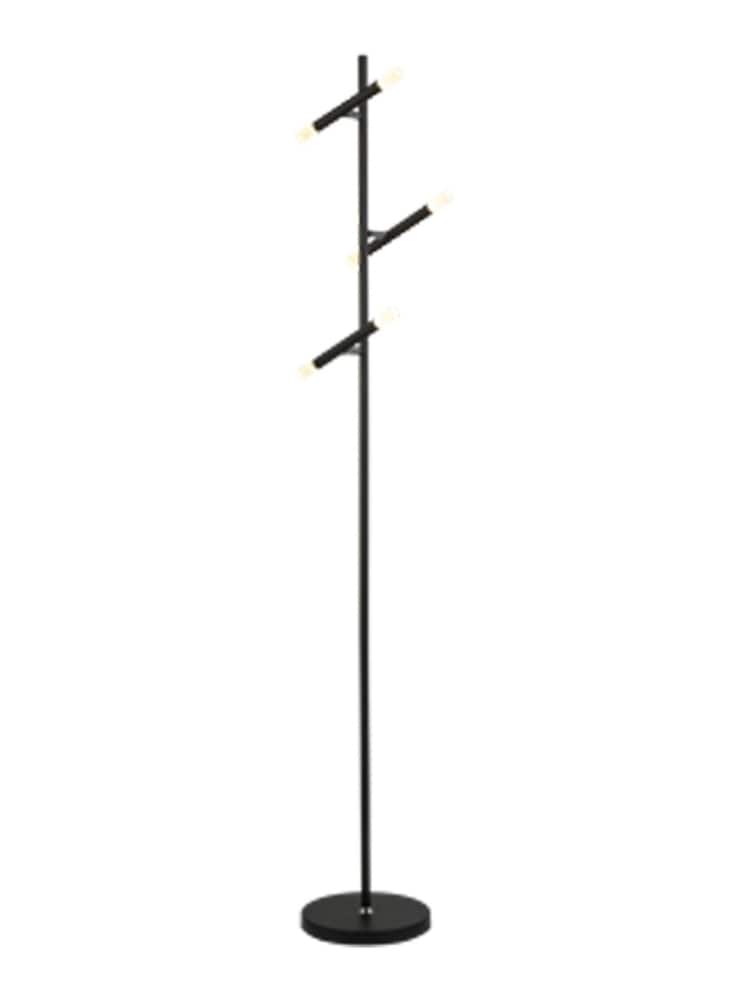 Searchlight White Barberry Metal  Acrylic 3Lt LED Floor Lamp - Image 2 of 3