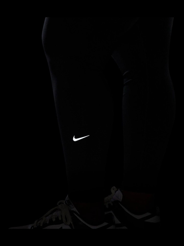 Nike Black Curve Dri-FIT One High Waisted Leggings - Image 9 of 9