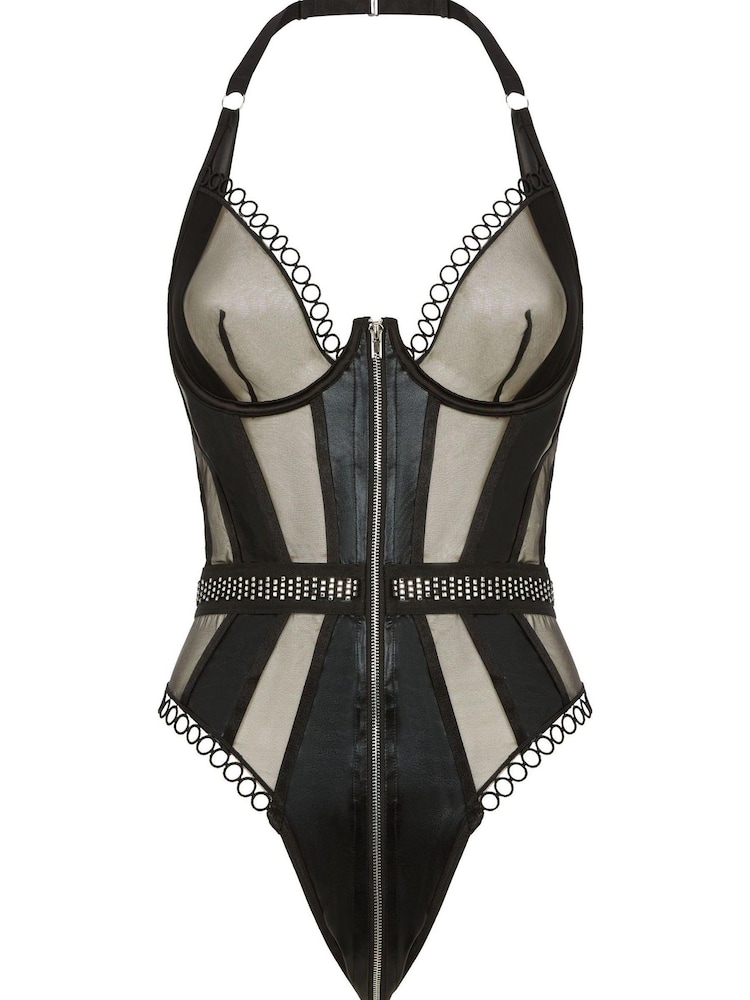 Ann Summers Bridgette Lace Black Teddy - Image 3 of 3