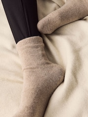 Neutral Thermal Merino Wool Blend Ankle Socks 2 Pack with Cashmere - Image 3 of 5